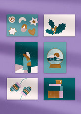 Kartenset Weihnachten 3